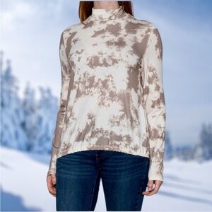 NEW INDYEVA Baris Mock Neck Long Sleeve Dri-release Base-layer Top MEDIUM